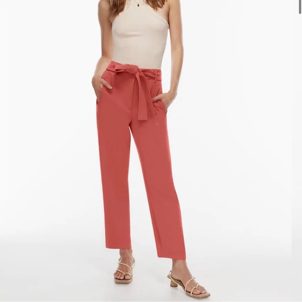Aritzia Wilfred Tie Front Pants